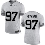 NCAA Ohio State Buckeyes Men's #97 Cameron Heyward Gray Nike Football College Jersey KXO7445UP